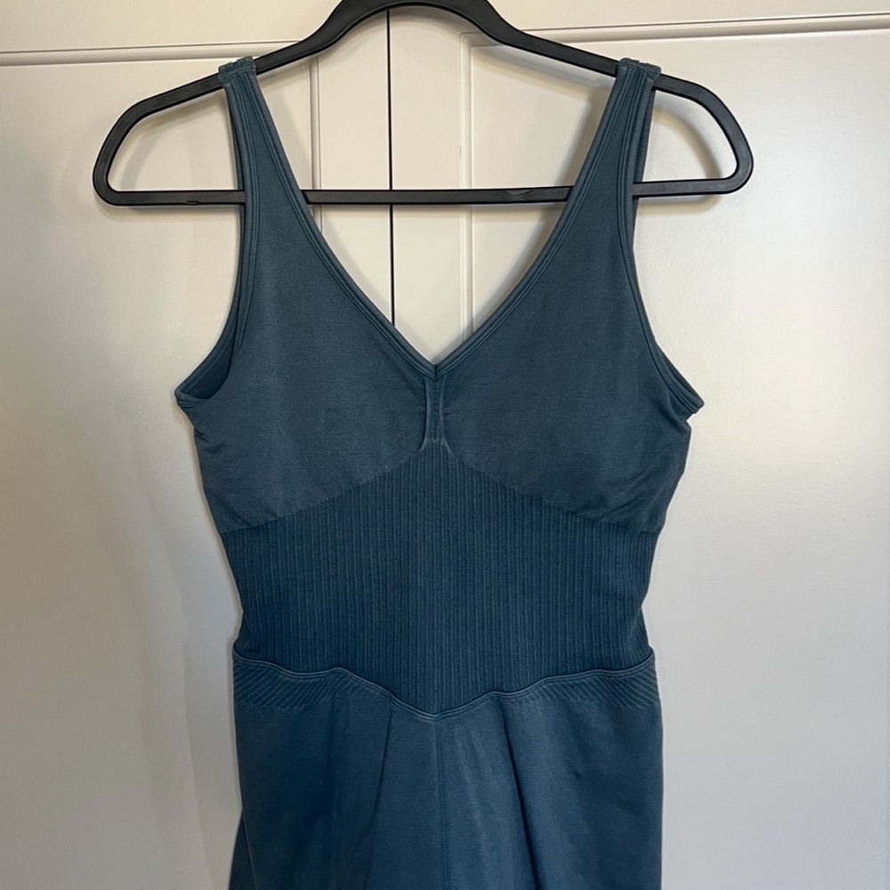 Teal Sleeveless Romper